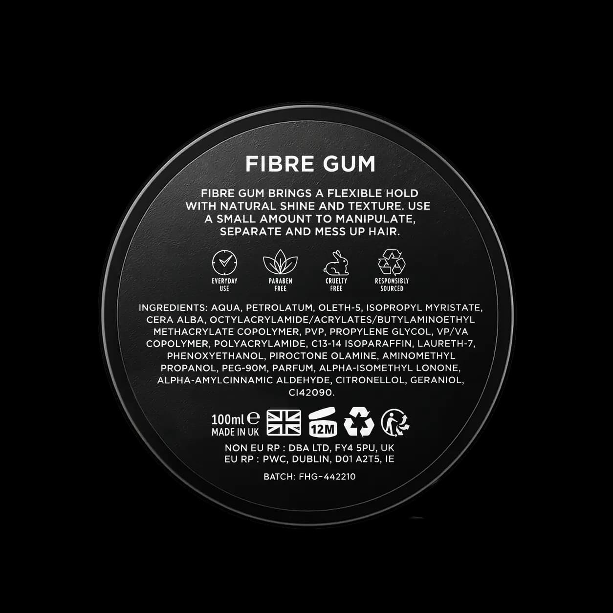 Fibre Gum, Ansicht 2