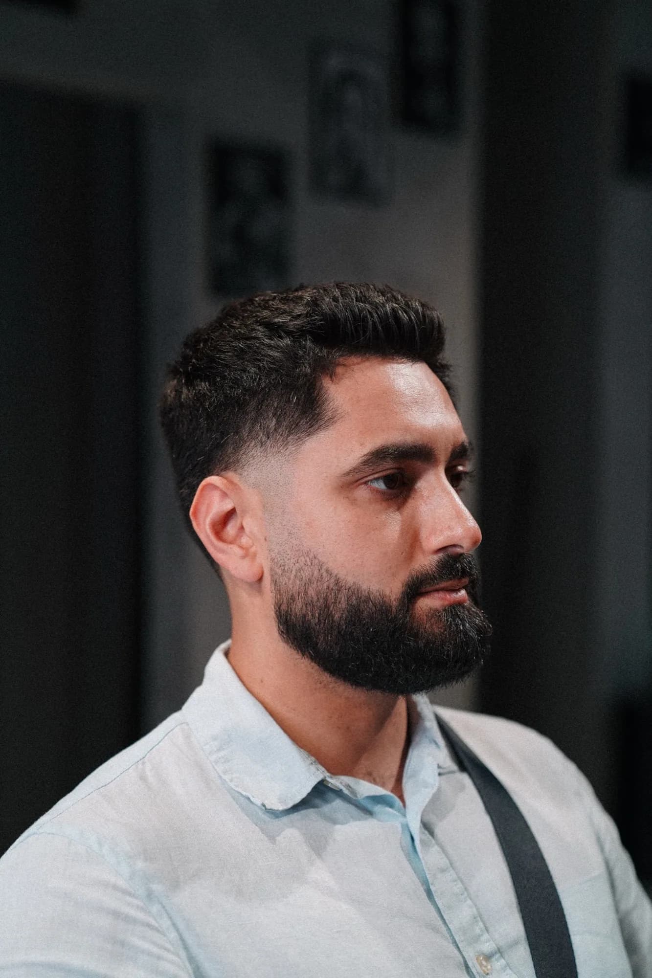 Haircut with a beard line, ONYX Cuts Vienna