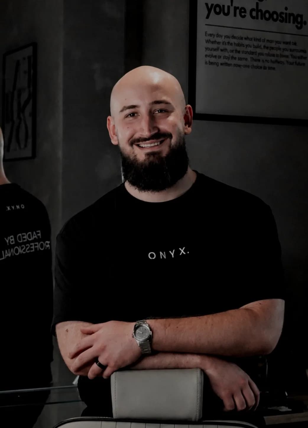 Mihal — Senior barber bei ONYX Cuts